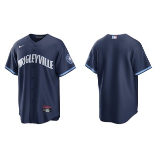 Chicago Cubs Navy 2021 City Connect Replica Jersey