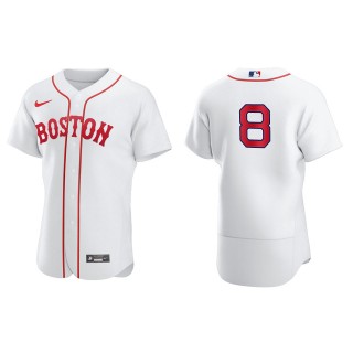 Carl Yastrzemski #8 Red Sox 2021 Patriots' Day Jersey White Authentic