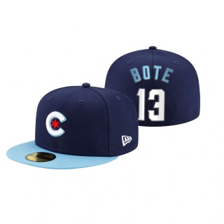 Cubs David Bote Navy 2021 City Connect Hat