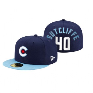 Cubs Rick Sutcliffe Navy 2021 City Connect Hat