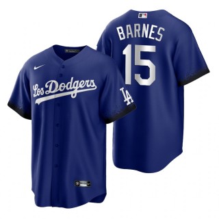 Los Angeles Dodgers Austin Barnes Royal 2021 City Connect Replica Jersey