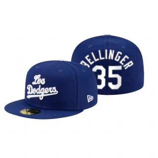 Los Angeles Dodgers Cody Bellinger Royal 2021 City Connect 59FIFTY Hat