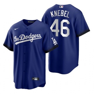 Los Angeles Dodgers Corey Knebel Royal 2021 City Connect Replica Jersey