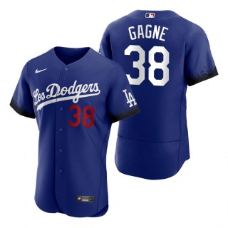 Los Angeles Dodgers Eric Gagne Royal 2021 City Connect Authentic Jersey