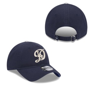 Los Angeles Dodgers Navy 2024 City Connect 9TWENTY Adjustable Hat