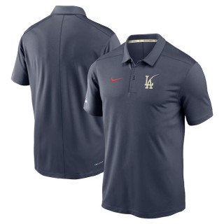 Los Angeles Dodgers Navy 2024 City Connect Authentic Collection Victory Performance Polo