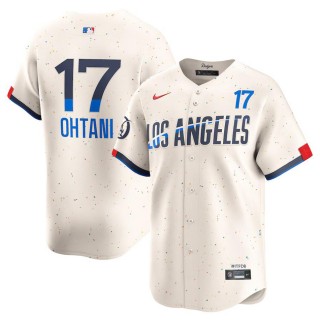 Los Angeles Dodgers Shohei Ohtani Cream 2024 City Connect Limited Player Jersey