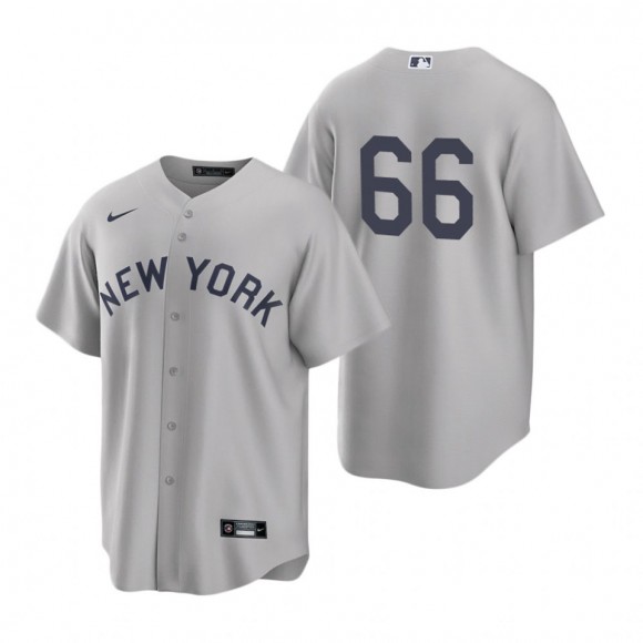 Yankees Kyle Higashioka Gray 2021 Field of Dreams Replica Jersey