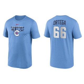 Rafael Ortega Chicago Cubs 2022 City Connect Legend Performance T-Shirt Blue